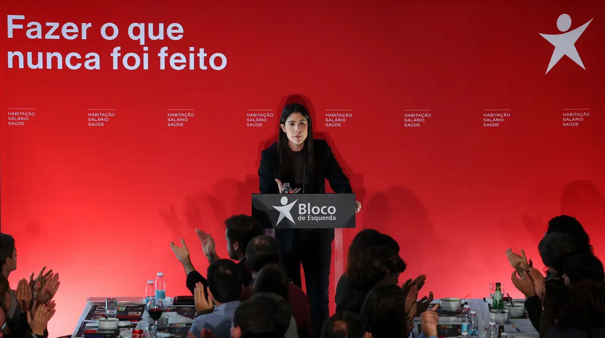 Líder do BE, Mariana Mortágua