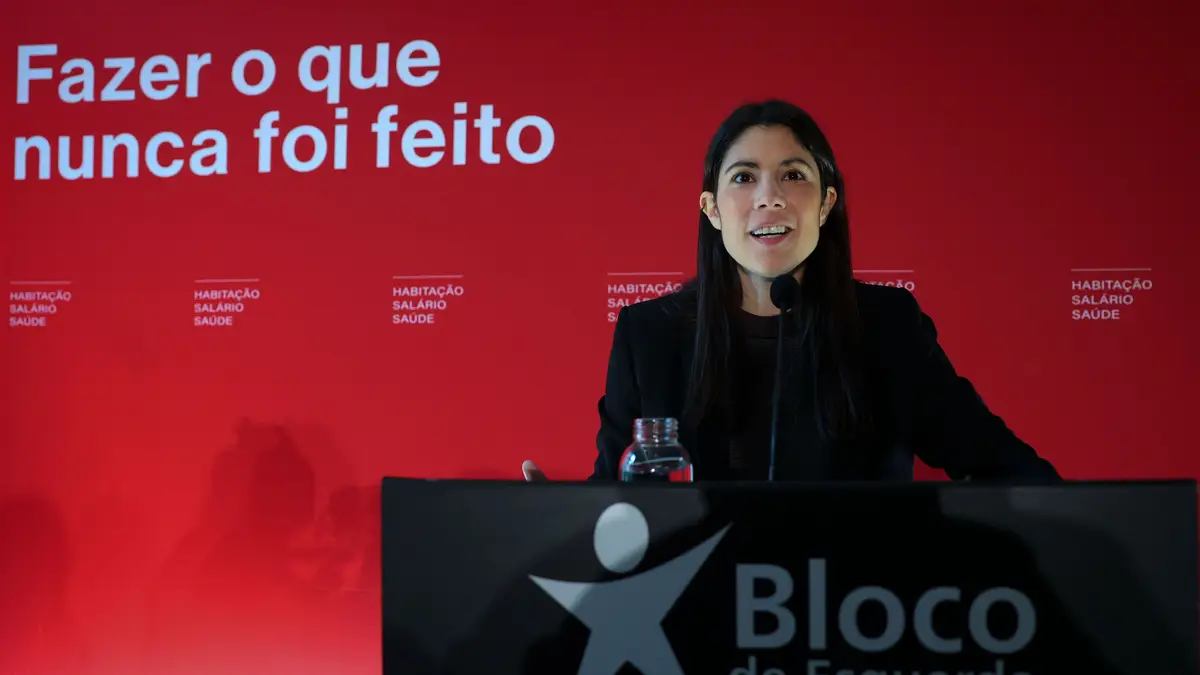 Líder do BE, Mariana Mortágua