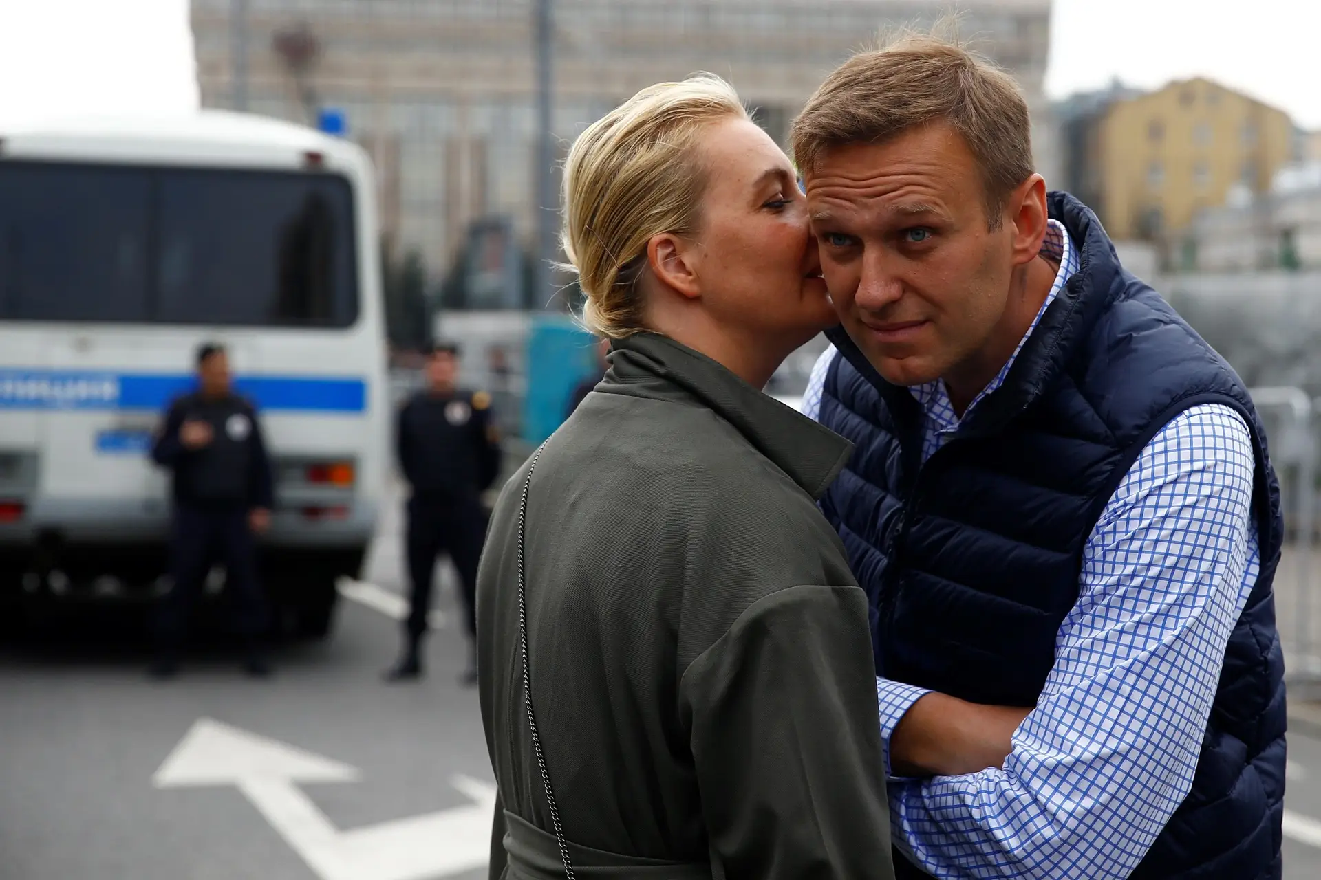 Yulia, a mulher que nunca abandonou Alexei Navalny