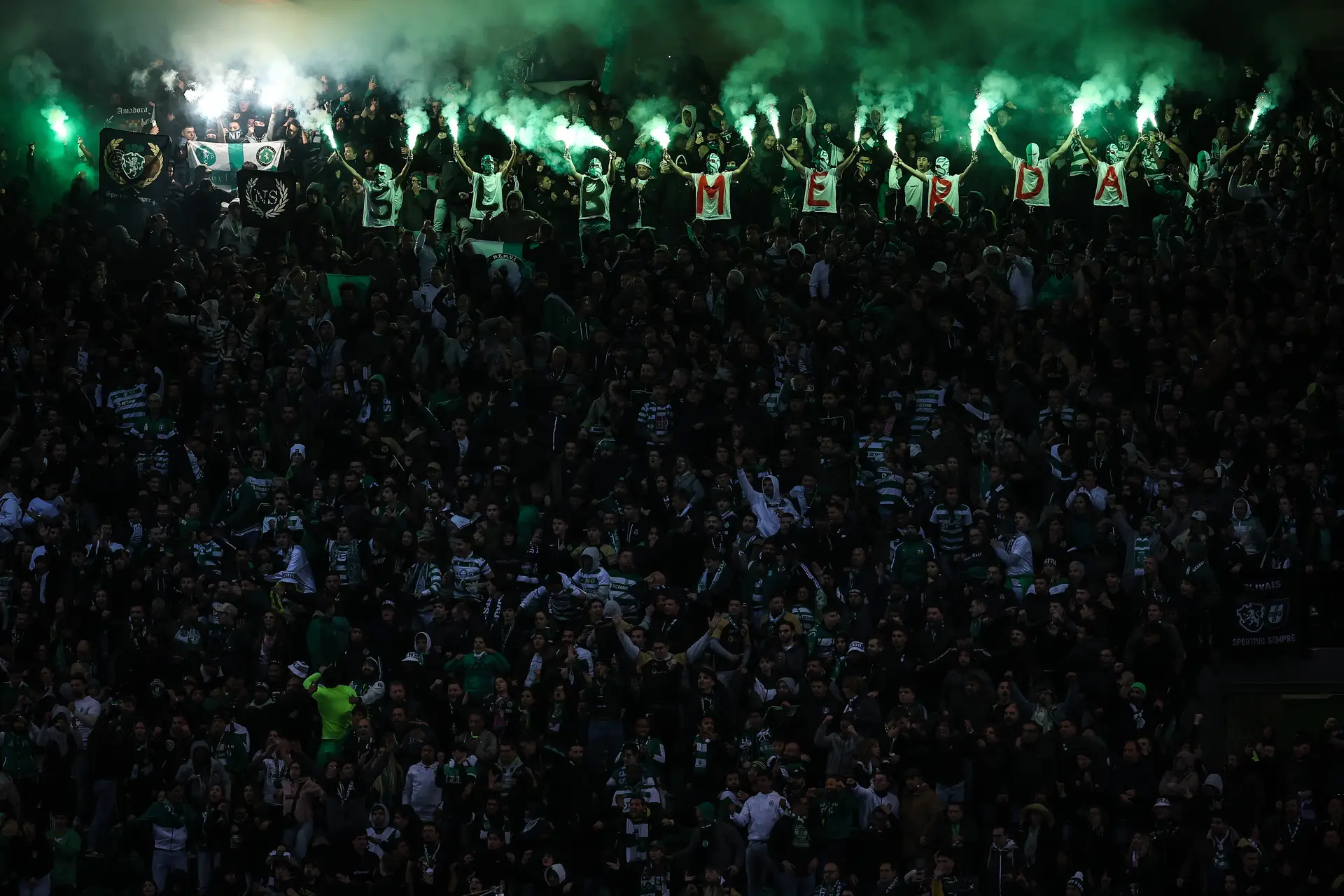 Clashes in Alvalade between fans force police to intervene