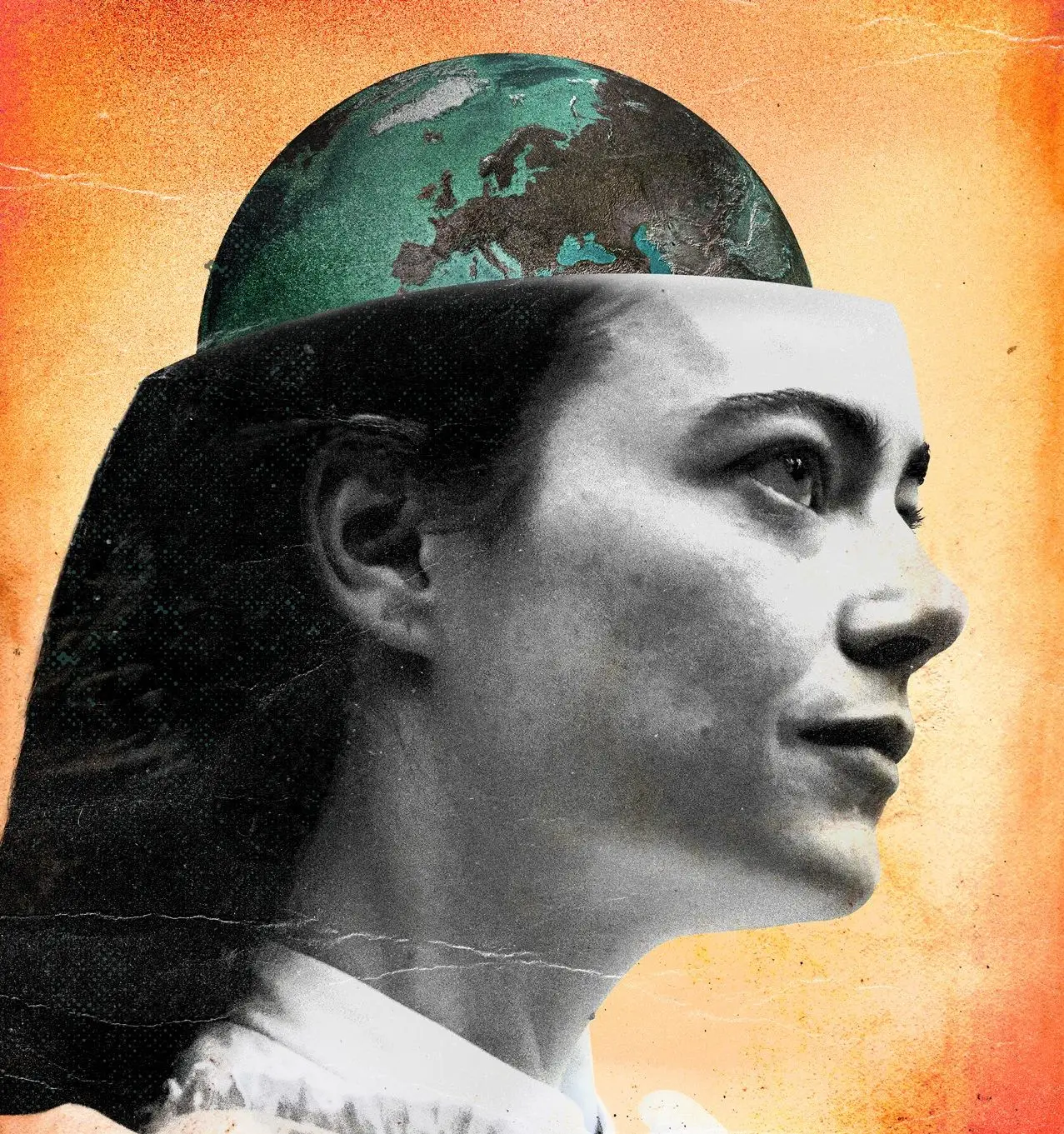 Póster alternativo de Pobres Criaturas, um dos filmes candidatos aos Óscares