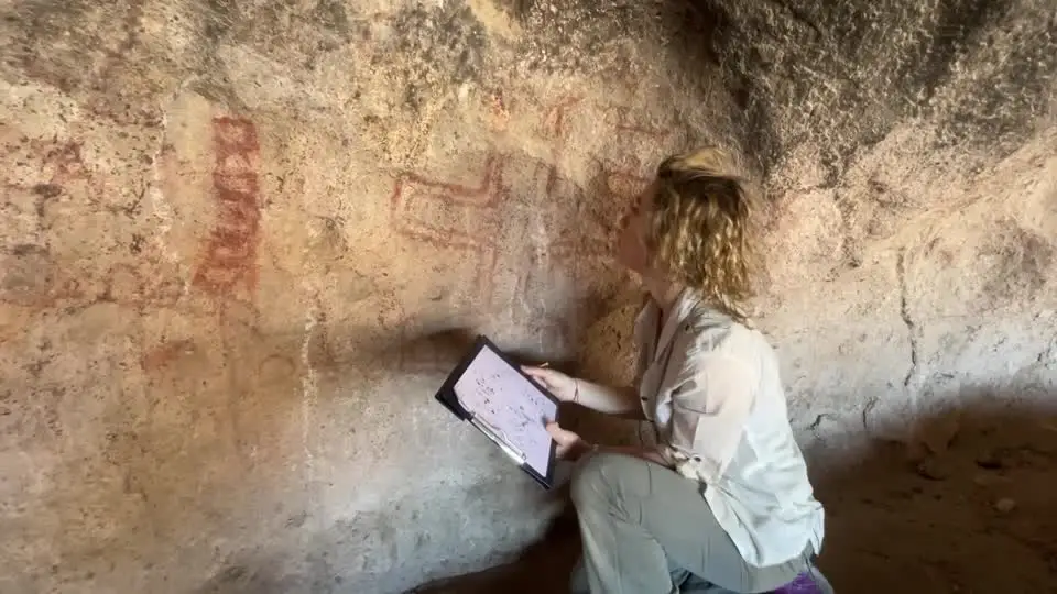 Arte rupestre mais antiga da América do Sul é encontrada em