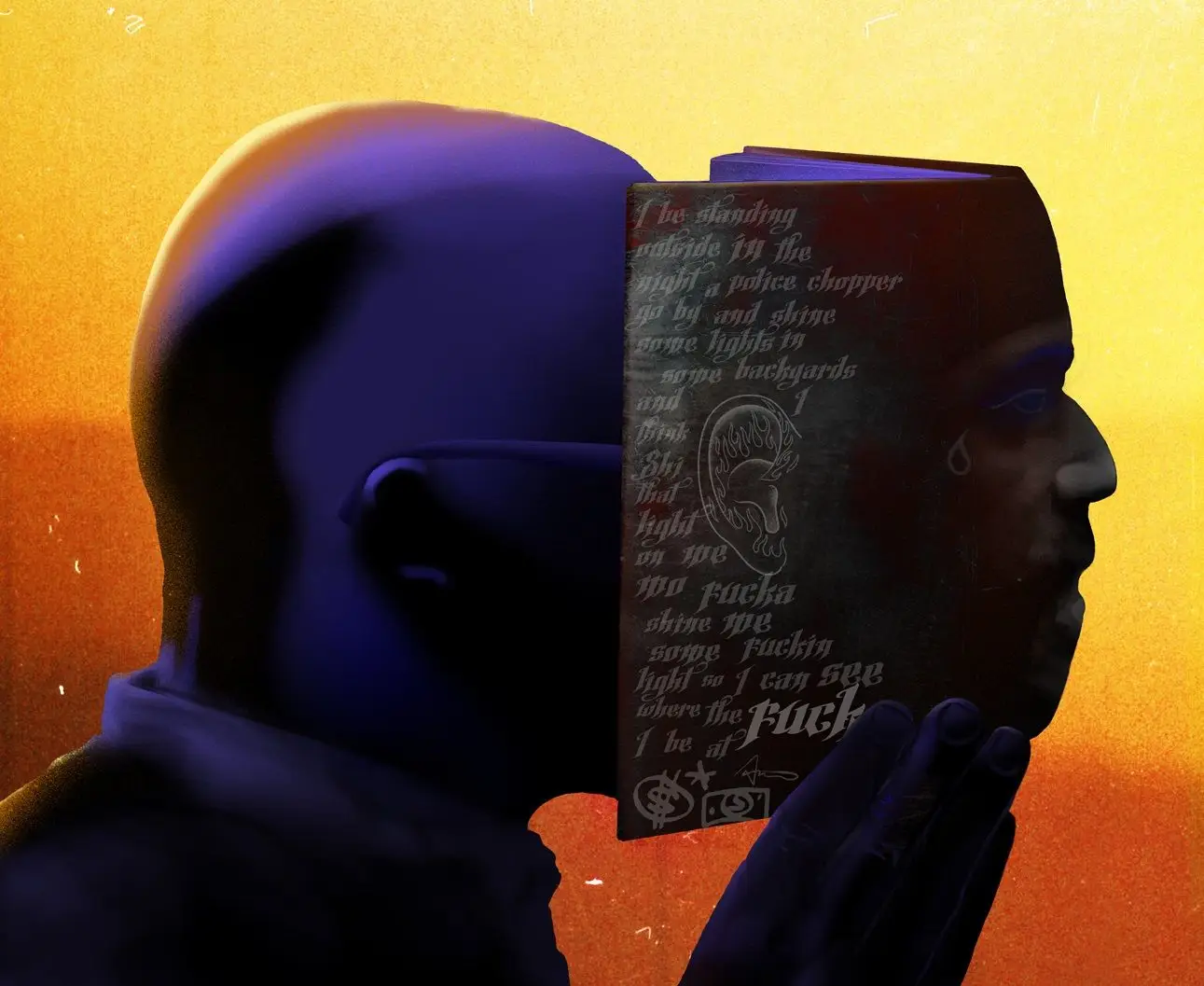 Póster alternativo do filme American Fiction, um dos candidatos aos Óscares
