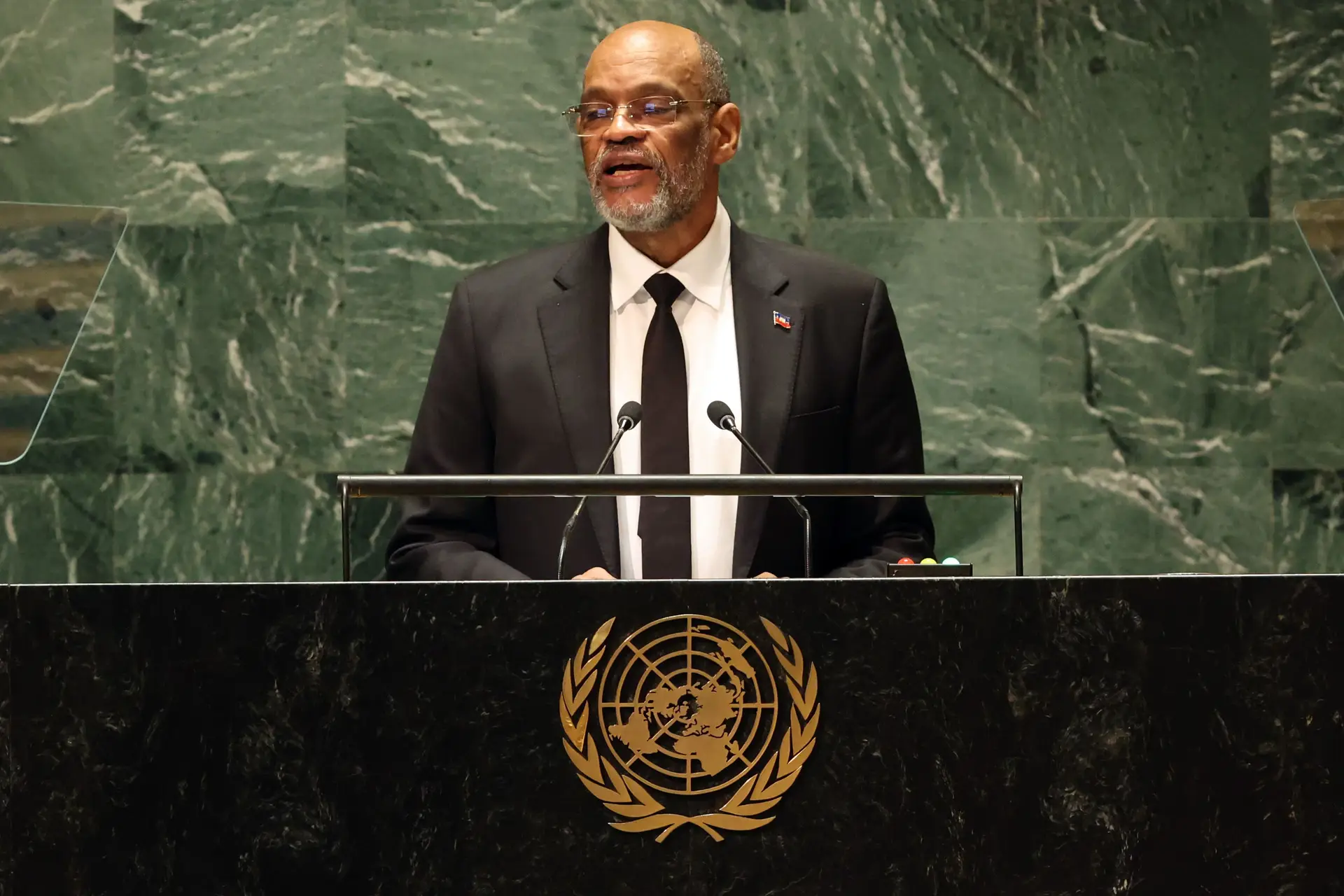 Ariel Henry, primeiro-ministro do Haiti.