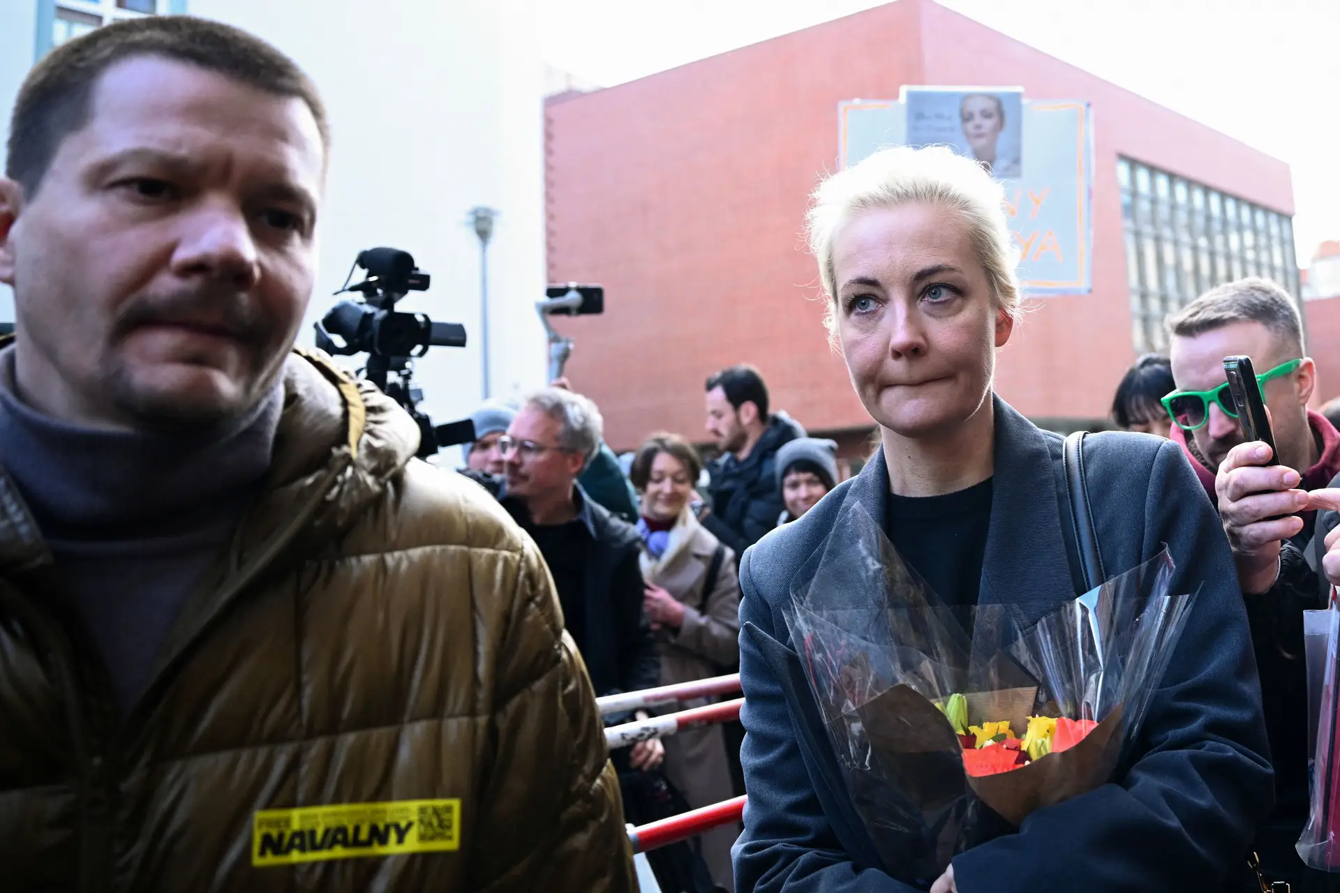 Navalnaya vota em Berlim
