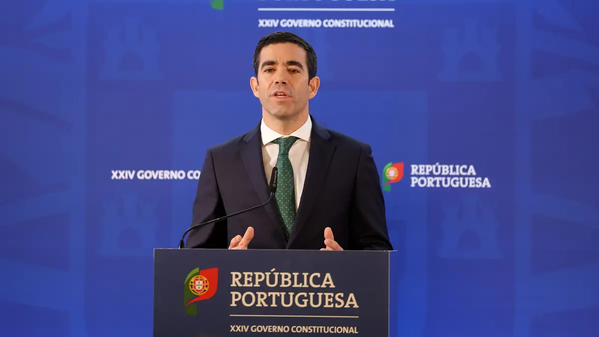 O ministro da Presidência, António Leitão Amaro