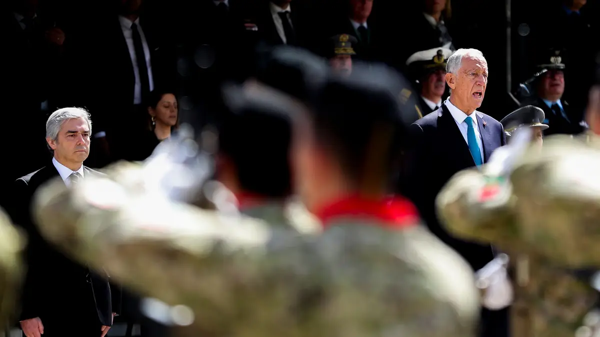 Marcelo Rebelo de Sousa e Nuno Melo assinalam Dia do Combatente