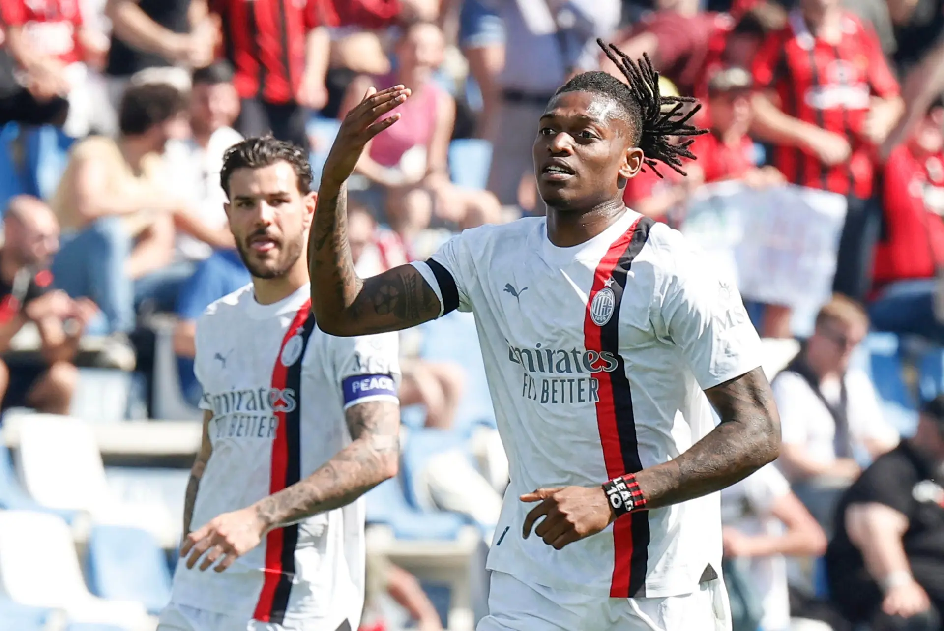 Itália: Rafael Leão fatura mas Milan empata com o penúltimo do campeonato