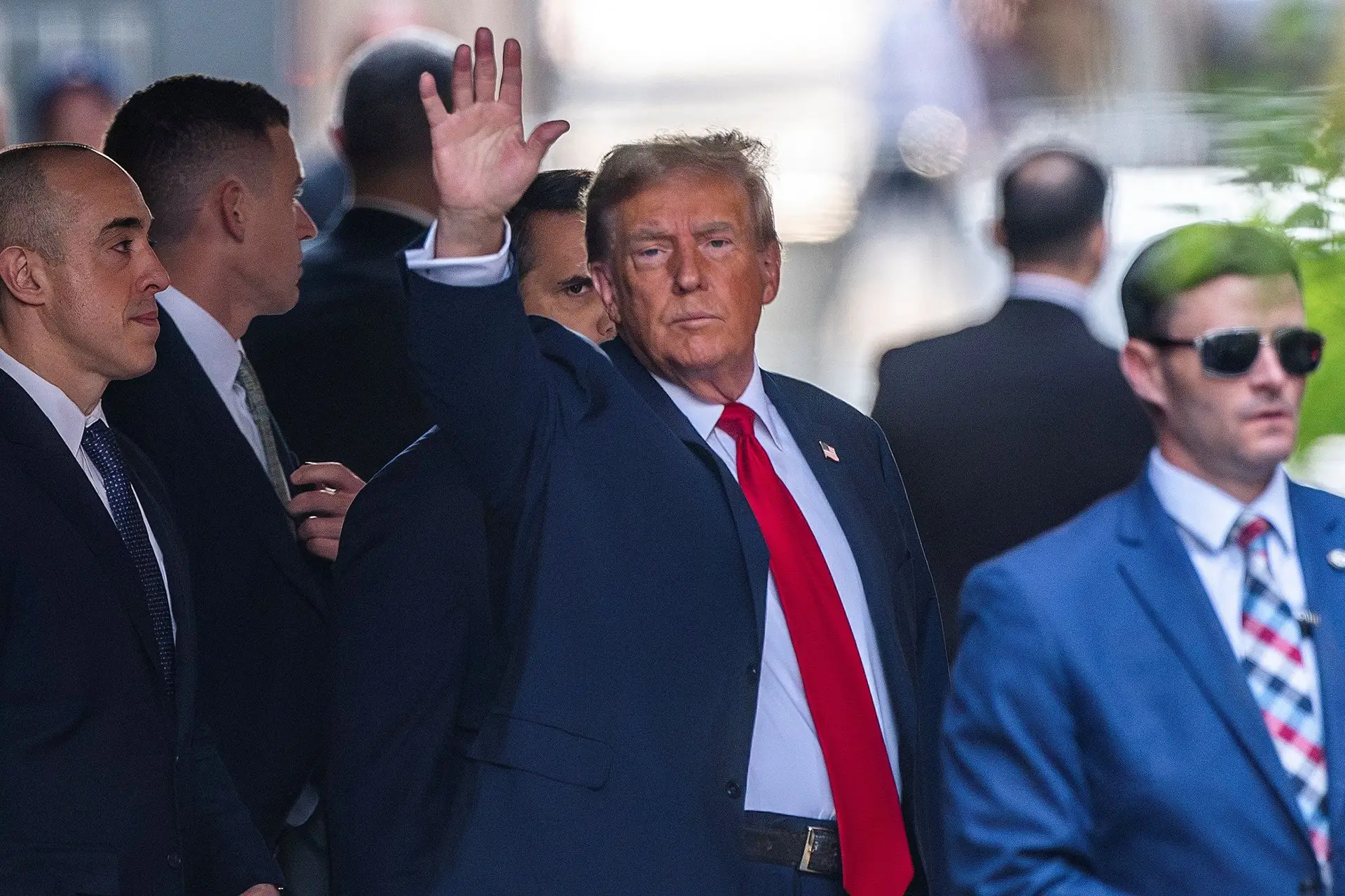 Já foram escolhidos os primeiros sete jurados para o julgamento de Donald Trump