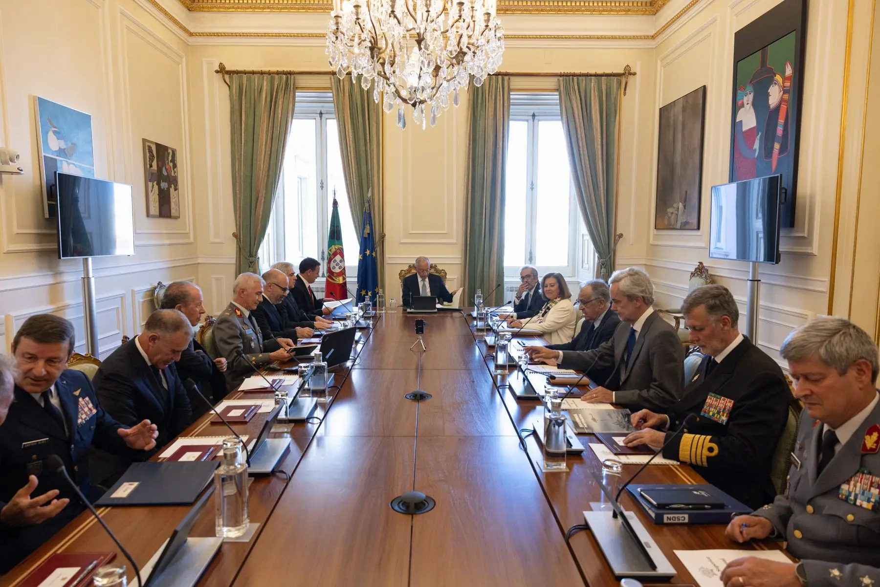 Médio Oriente e Ucrânia foram temas da reunião do Conselho Superior de Defesa Nacional