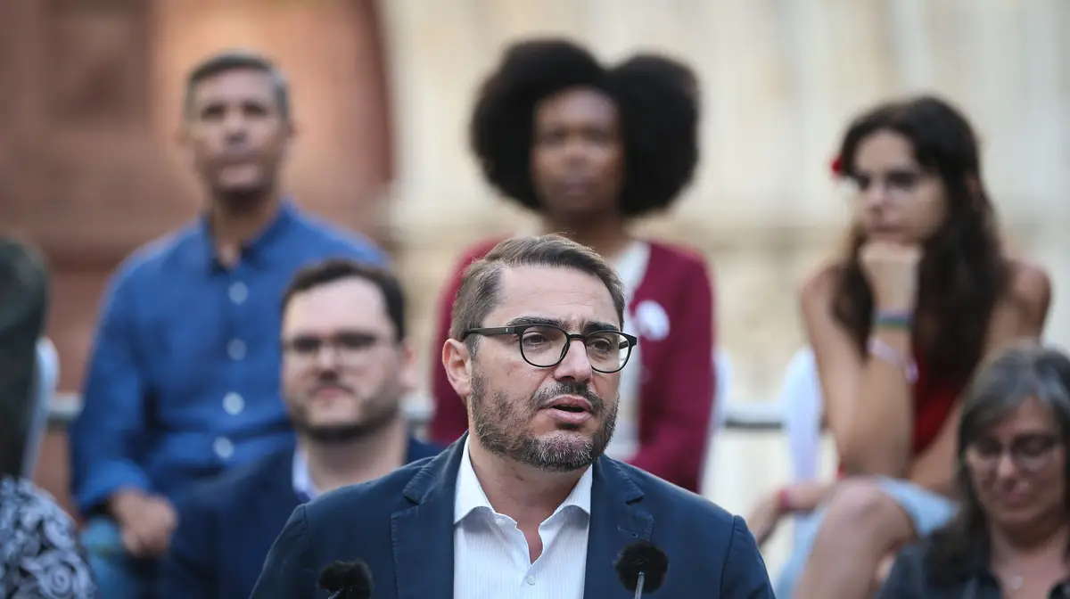 O cabeça de lista do Partido Comunista Português (PCP) às eleições europeias, João Oliveira.