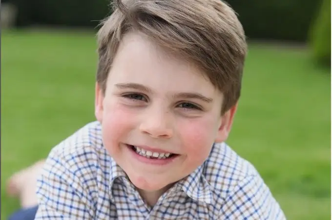 O príncipe Louis, filho de William e Kate e quarto na linha de sucessão ao trono britânico, comemora o sexto aniversário.