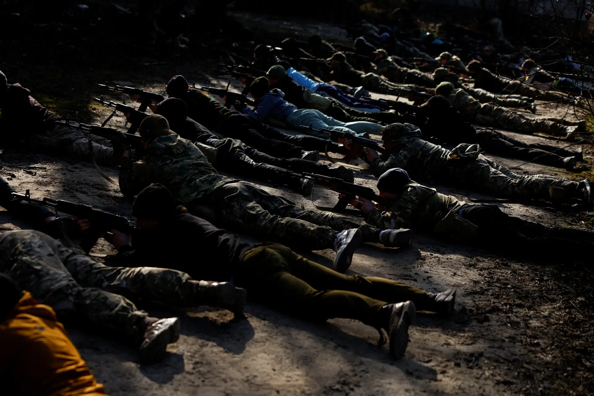 30 ucranianos morreram ao tentar cruzar a fronteira para evitar alistamento