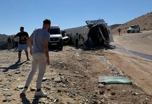 Dois portugueses mortos e vários feridos em acidente com autocarro na Namíbia