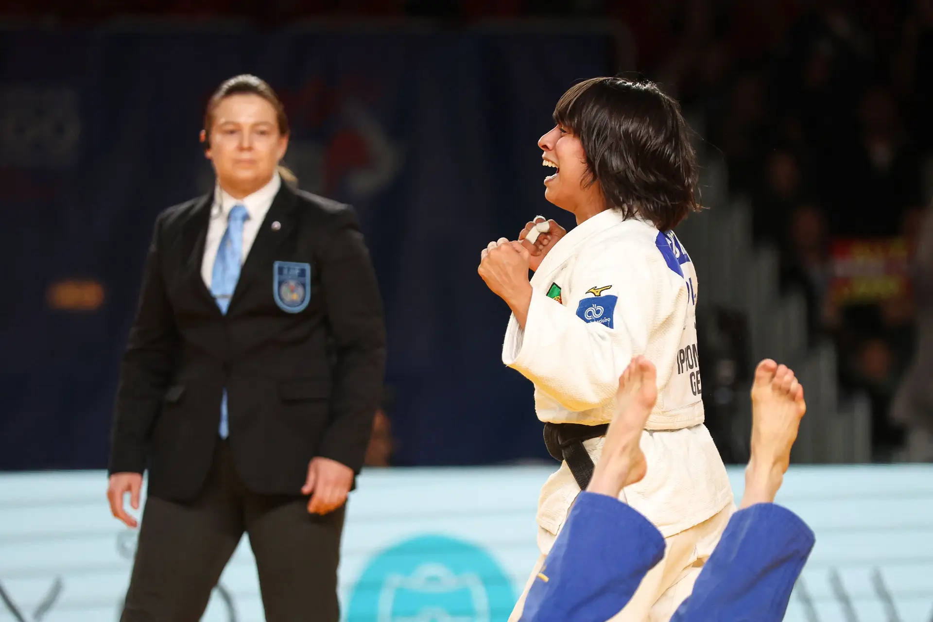 Judoca Catarina Costa entra a vencer nos Jogos Olímpicos e apura-se para os 'oitavos'