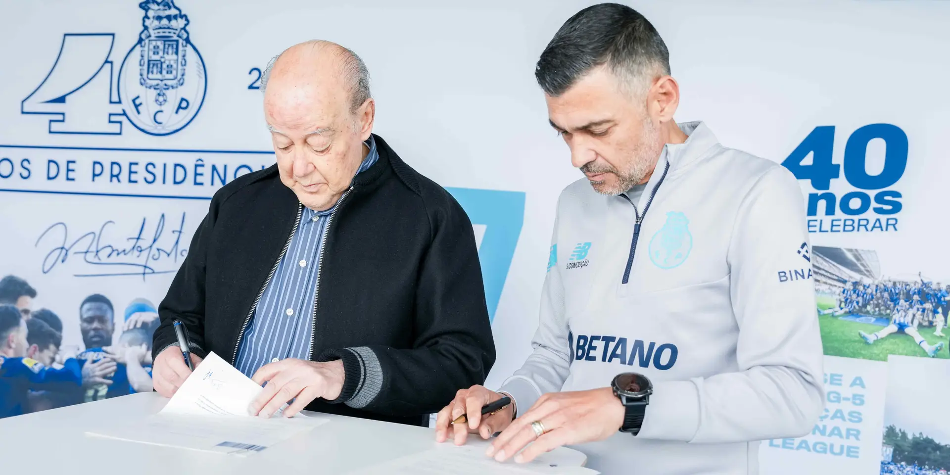 Sérgio Conceição renova contrato com o FC Porto