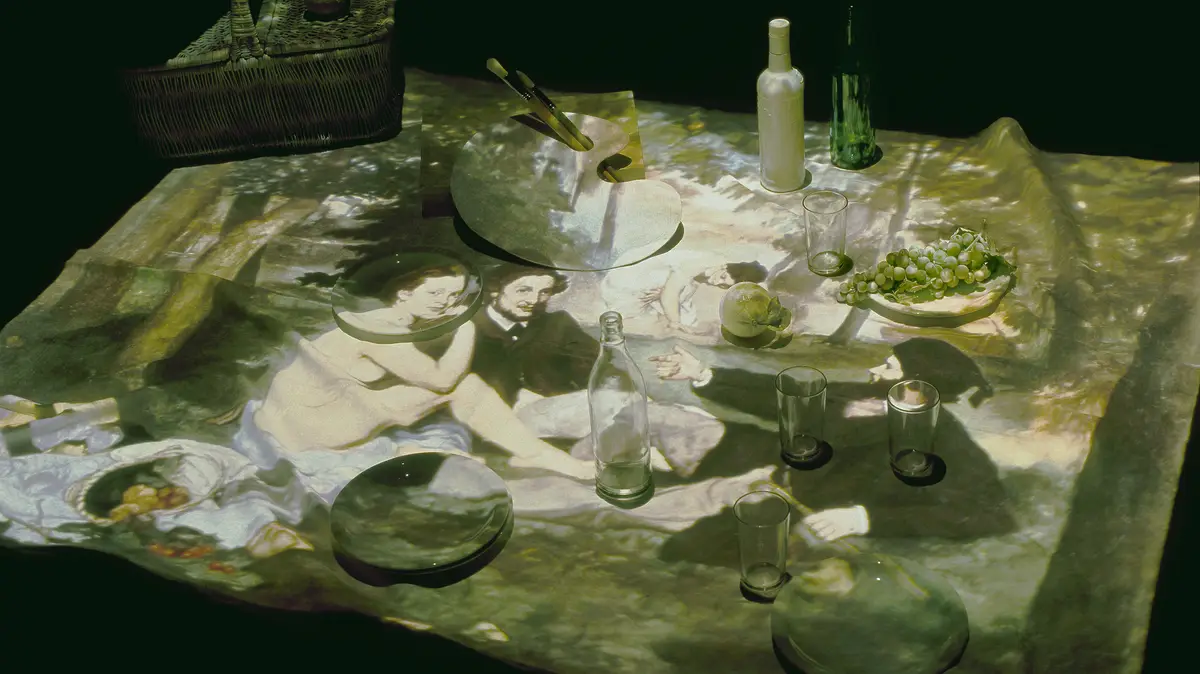 Ana Vieira, Le Dejeuner sur l'Herbe, 1976
