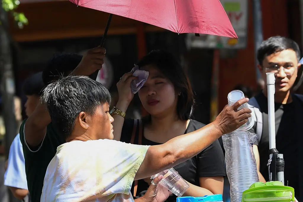 Onda de calor atinge o sul e o sudeste asiático