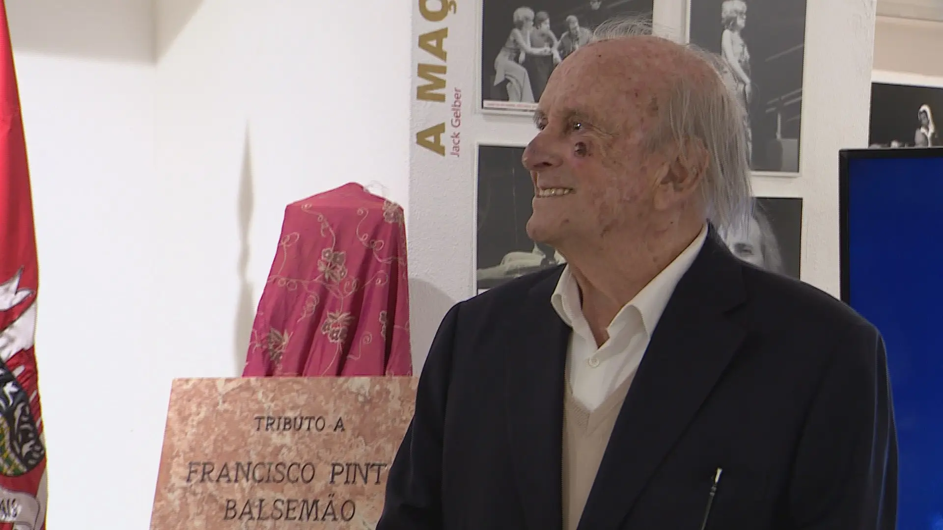 Francisco Pinto Balsemão honoré au Théâtre Expérimental de Cascais