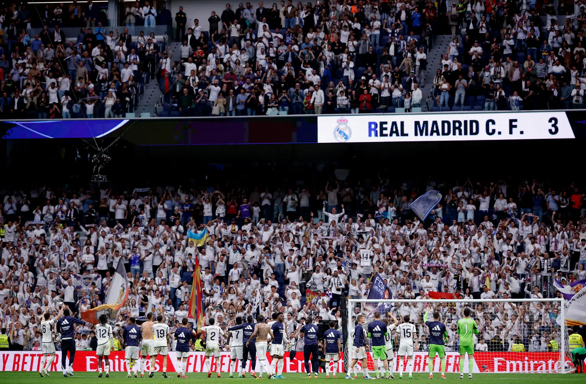 Real Madrid conquista campeonato espanhol pela 36.ª vez
