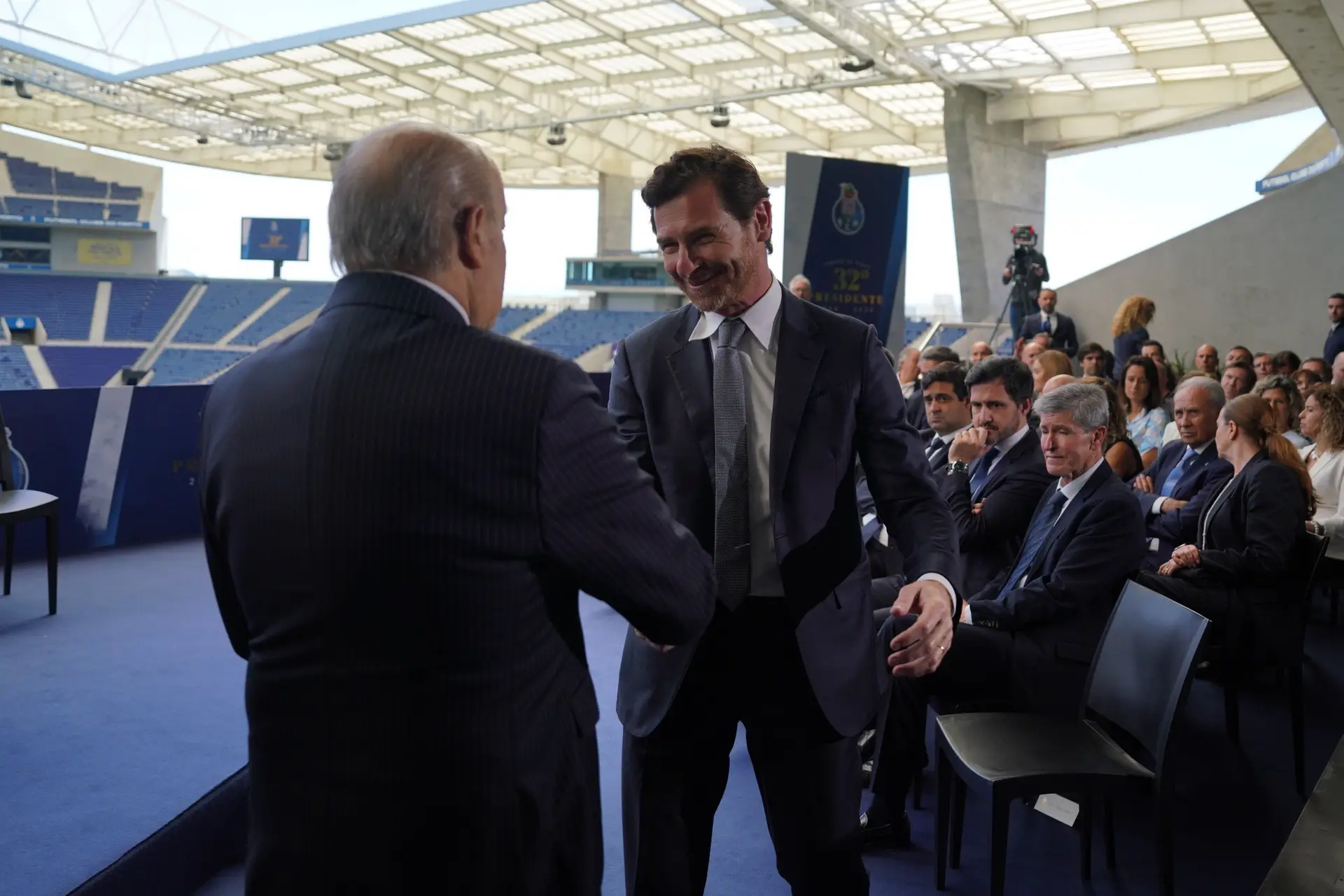 Andre Villas-Boas takes over as president of FC Porto