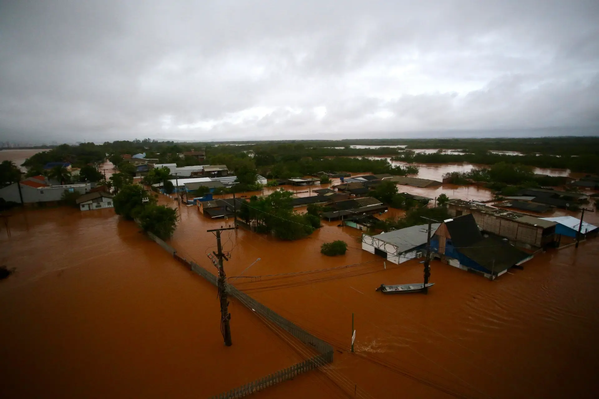 Porque está a chover tanto no sul do Brasil?