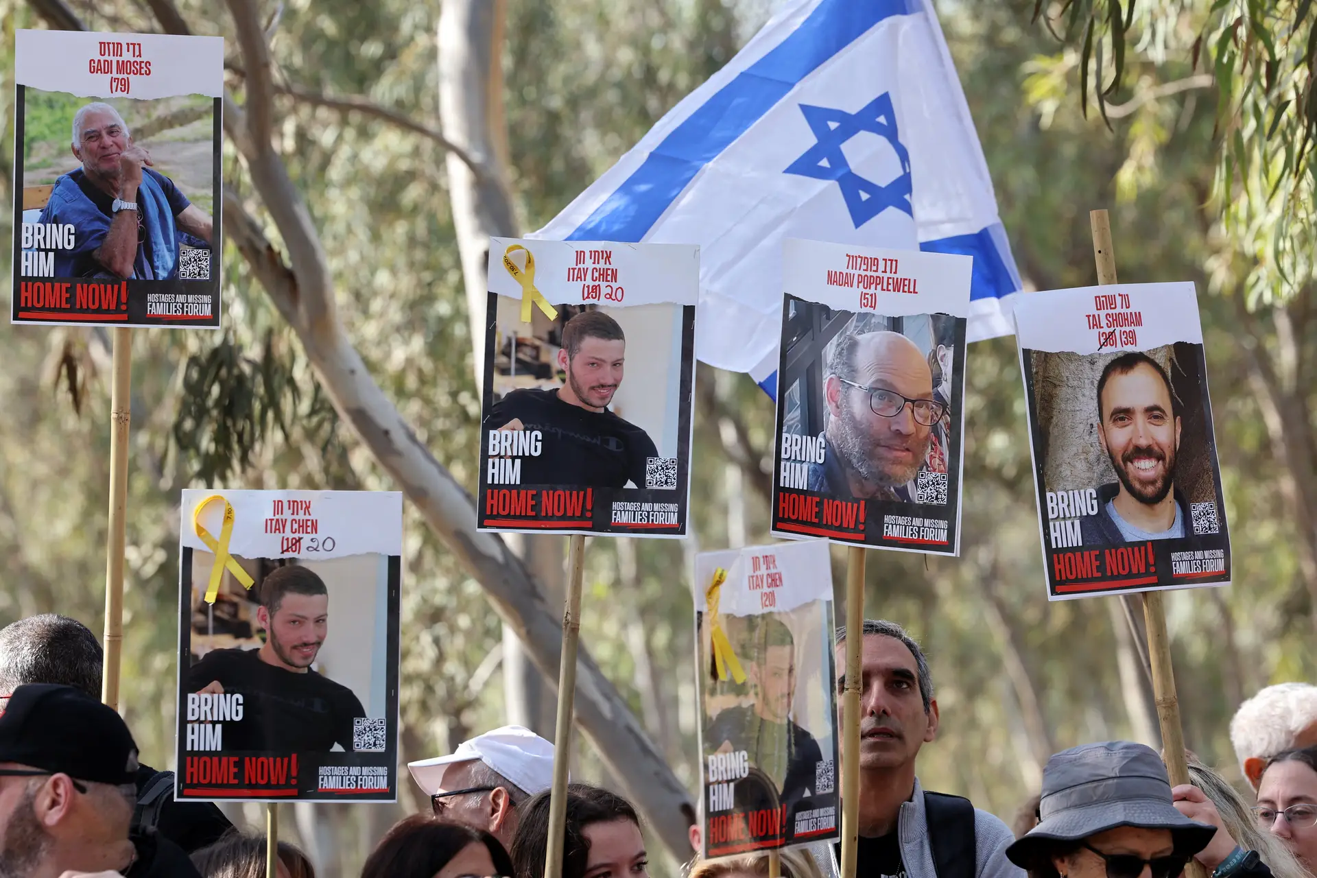 Hamas anuncia morte de refém que mostrou em vídeo horas antes