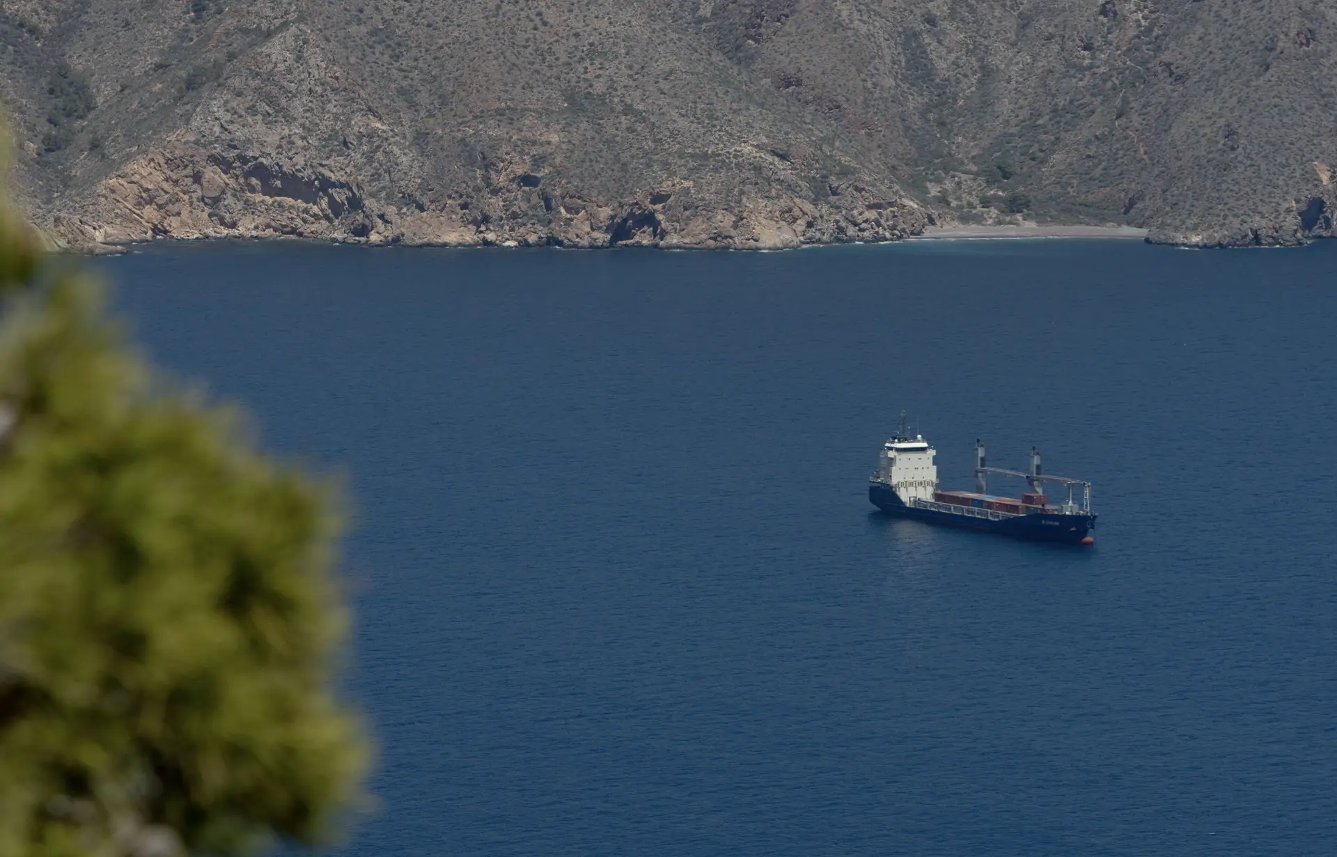 O cargueiro Borkum esperava autorização para entrar em Cartagena