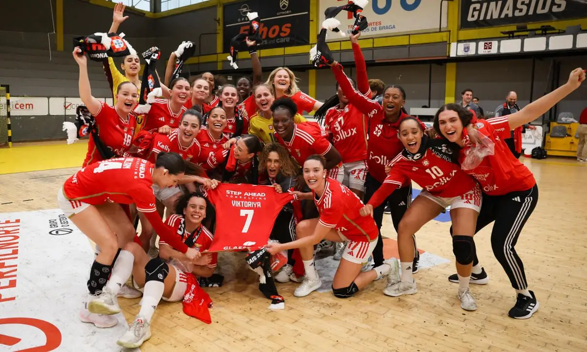 Andebol feminino: Benfica sagra-se tricampeão nacional