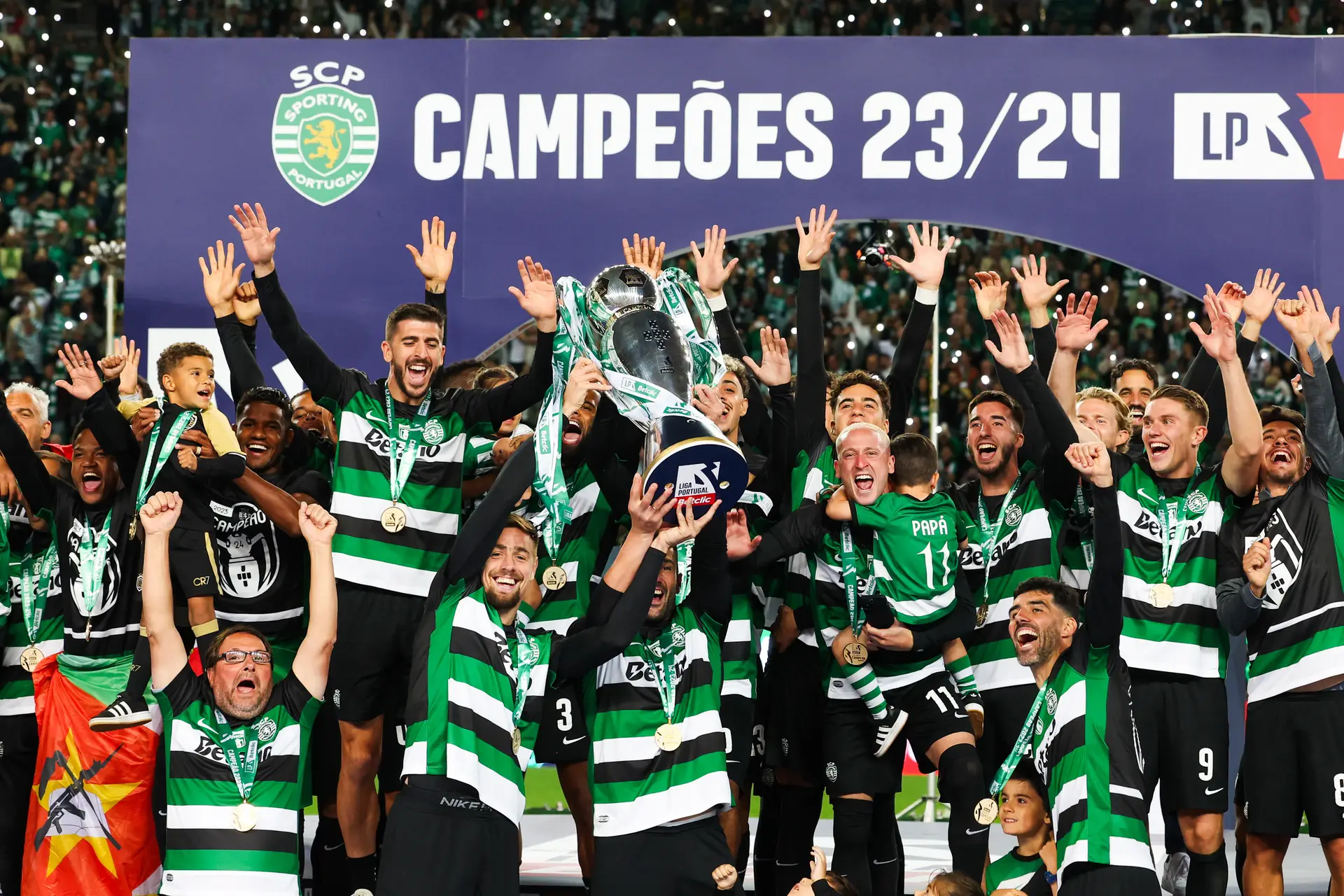 Primeira Liga: Sporting vence o Desportivo de Chaves em jogo de consagração de campeão