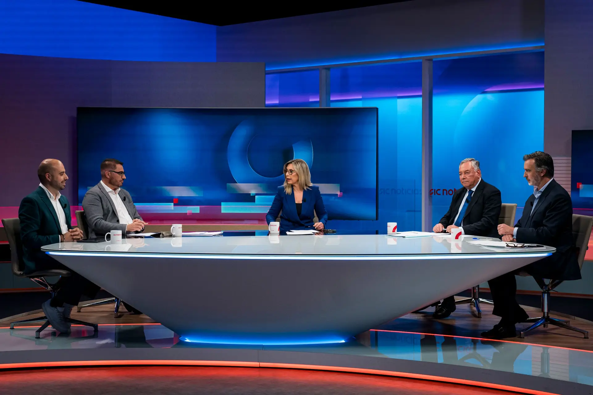Cabeças-de-lista da CDU, PAN, Chega e IL enfrentam-se em debate para as Europeias na SIC