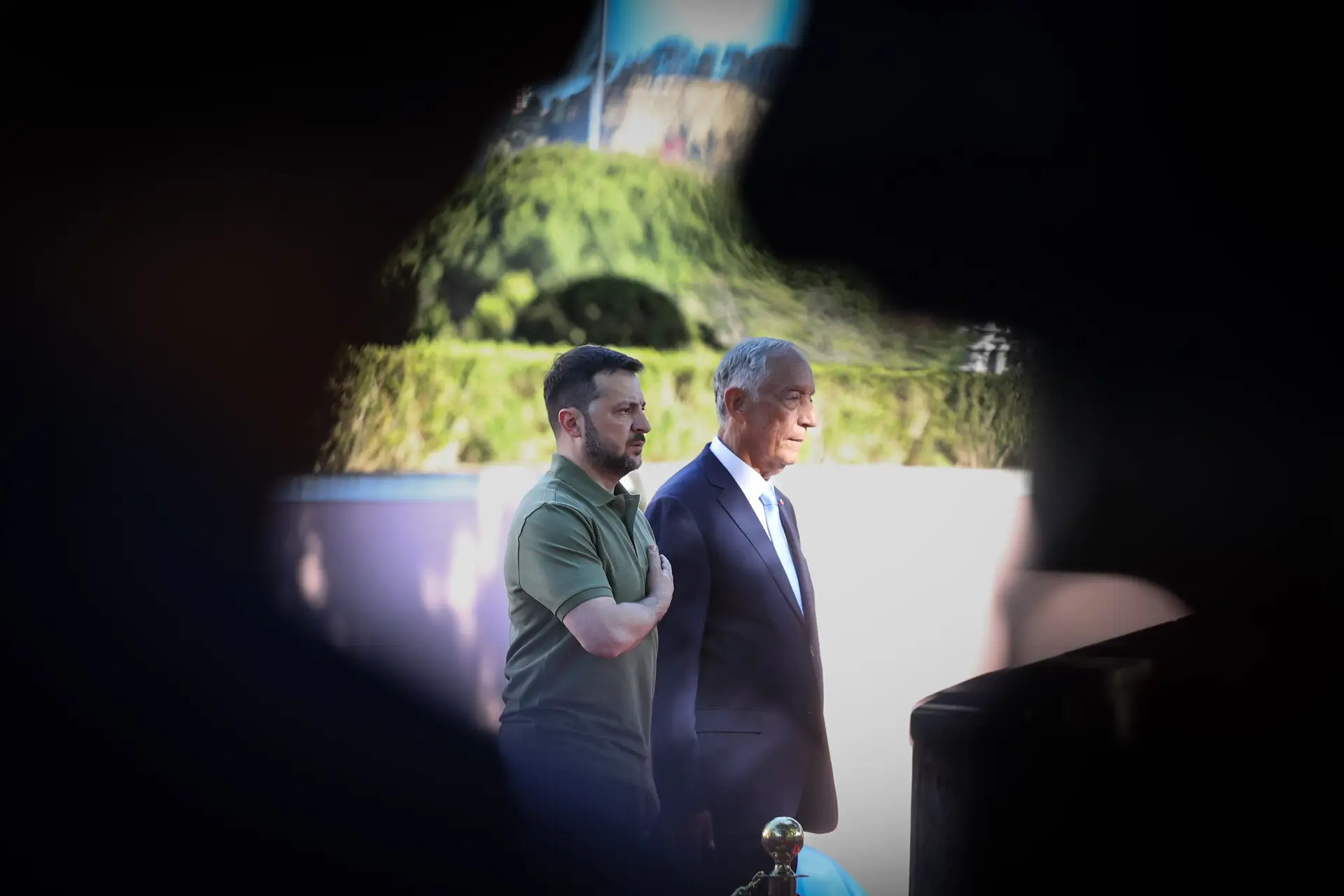 Marcelo (e mais sete chefes de Estados e de Governo) condecorado por Zelensky