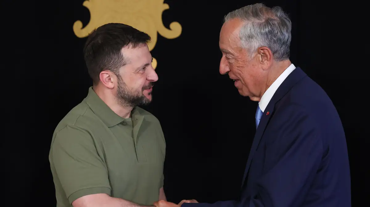 Marcelo e Zelensky reuniram-se em Lisboa no passado mês de maio