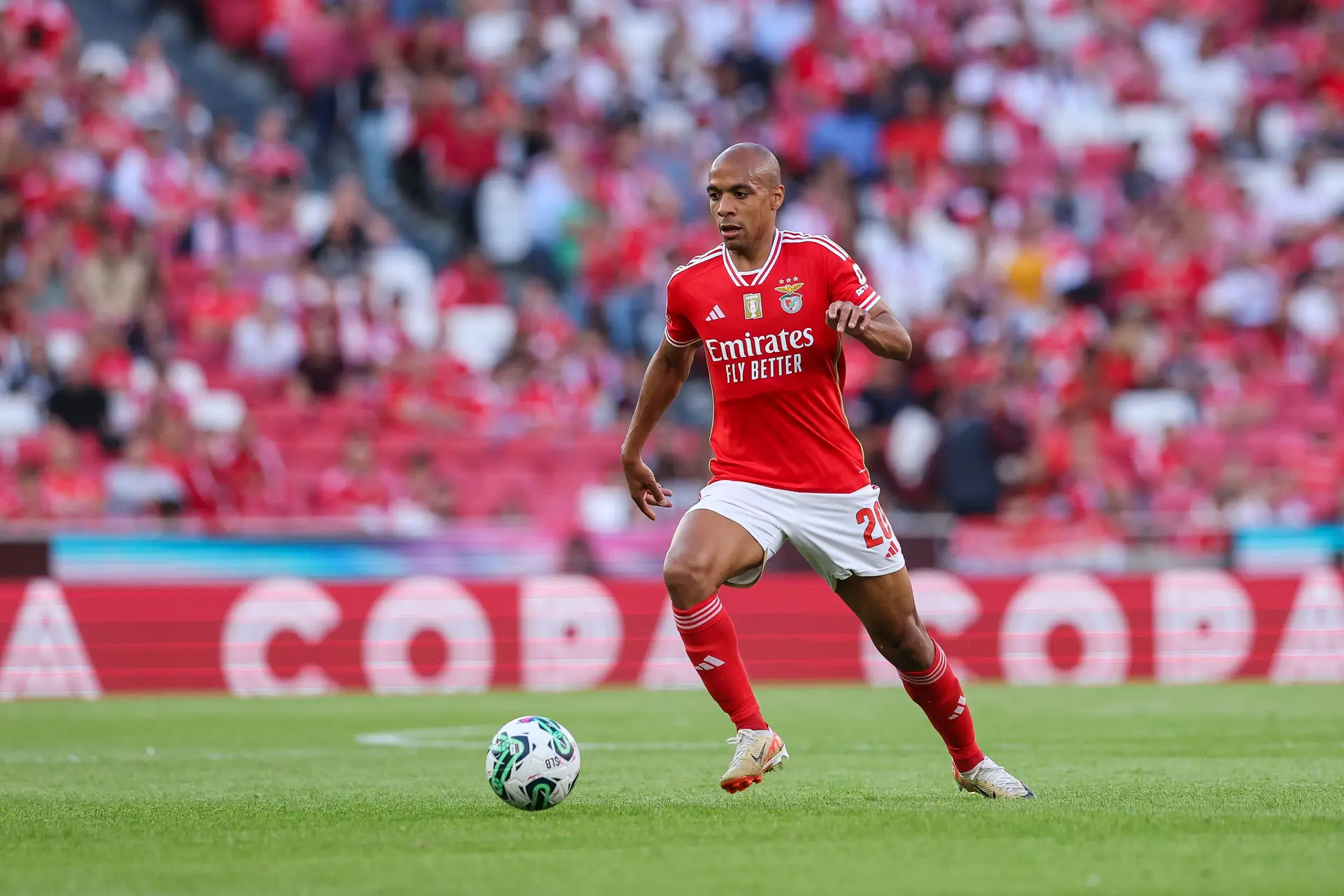 João Mário despede-se do Benfica: 