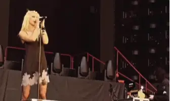 Veja o momento: Taylor Momsen mordida por morcego durante concerto