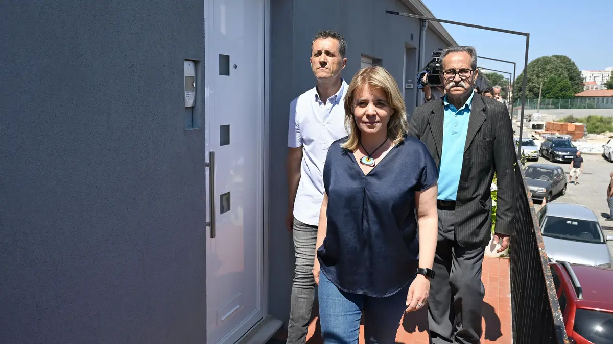 Catarina Martins, do Bloco de Esquerda, em campanha para as eleições europeias