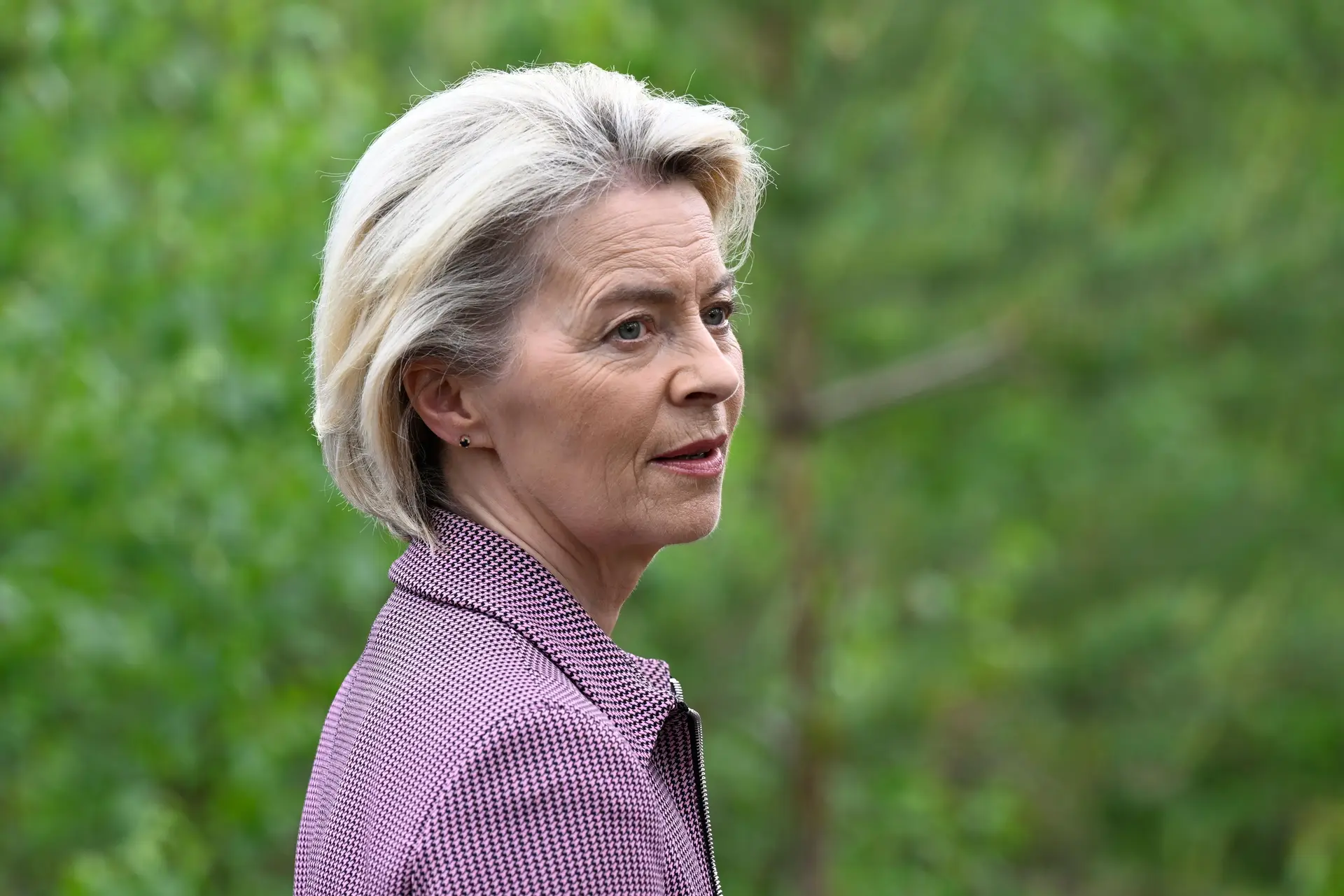 A presidente da Comissão Europeia Ursula von der Leyen