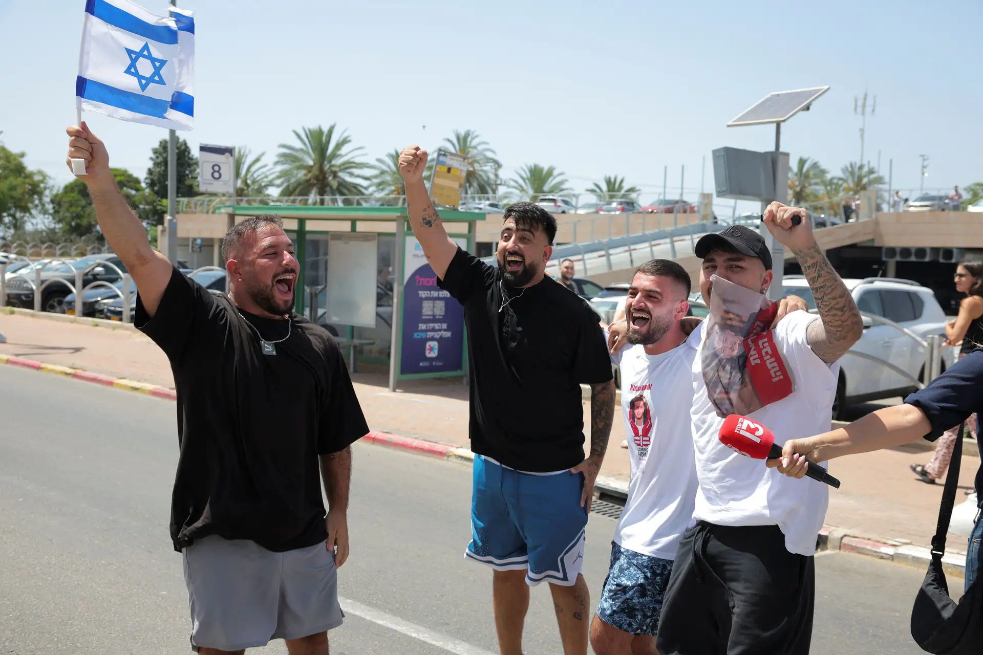 Quatro reféns israelitas resgatados com vida da Faixa de Gaza