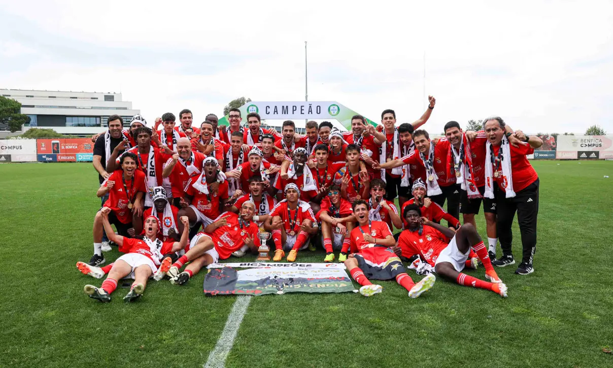 Equipa sub-17 do Benfica