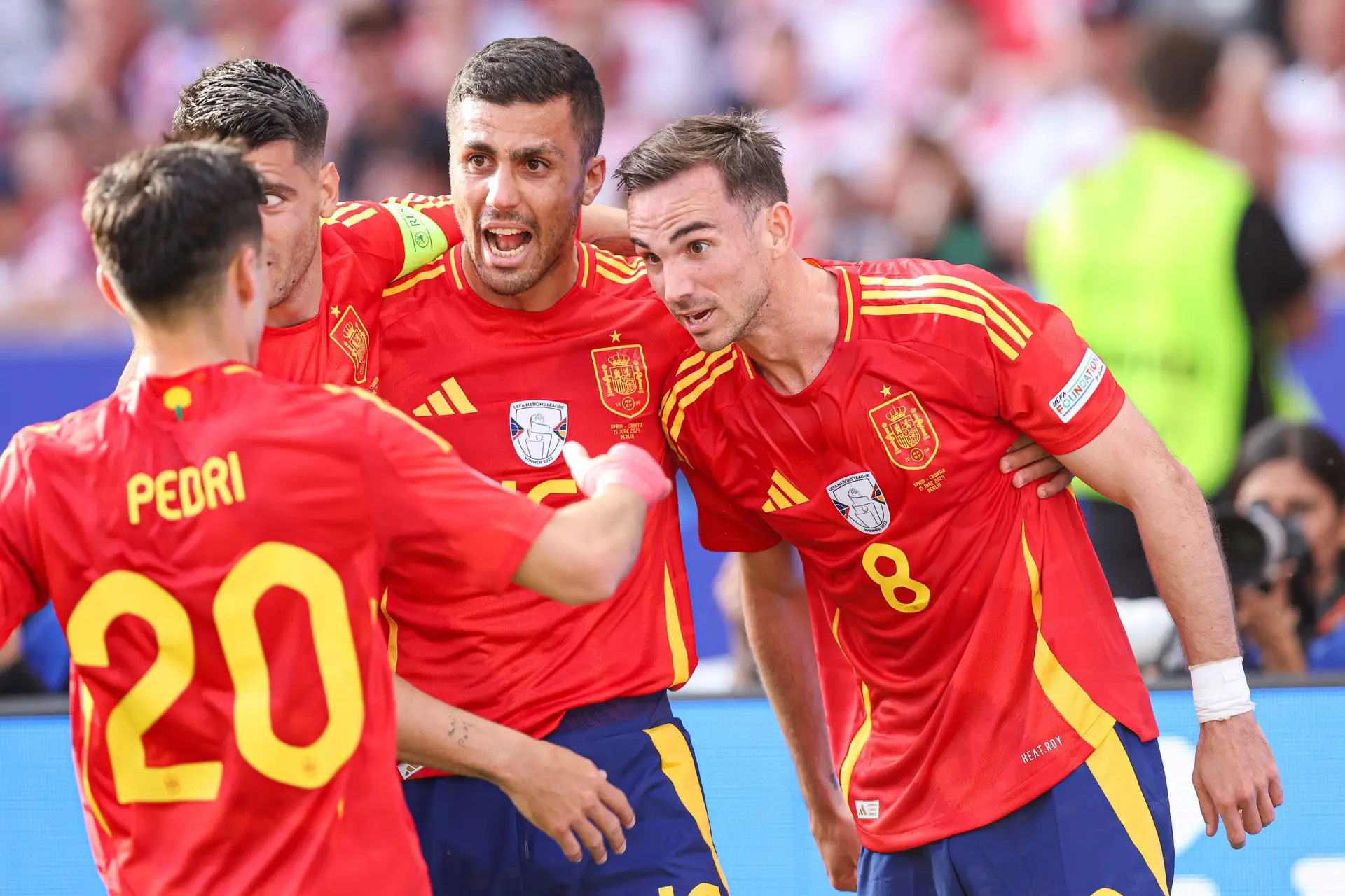 Euro 2024: Espanha surpreende Croácia com eficiência totalidade