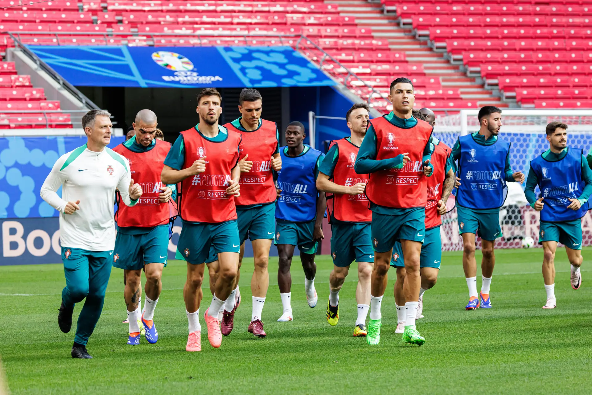 Seleção prossegue trabalhos em Marienfeld com partida frente à Turquia no horizonte