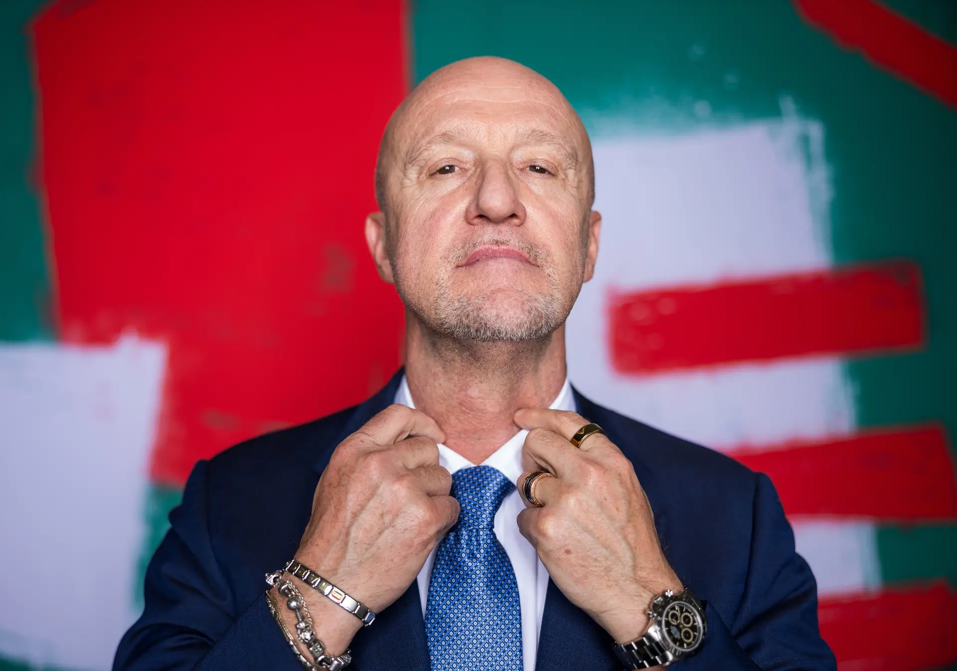 O selecionador da Hungria, Marco Rossi