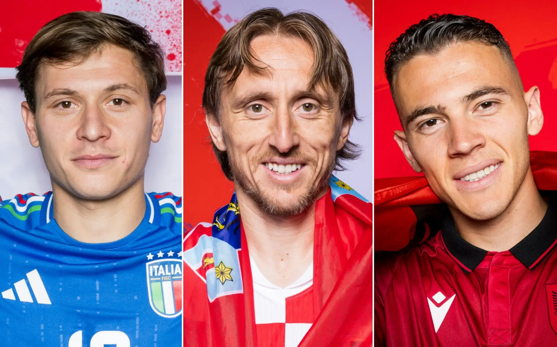 Barella, Modric e Asllani, um destes craques dirá hoje adeus ao Euro 2024
