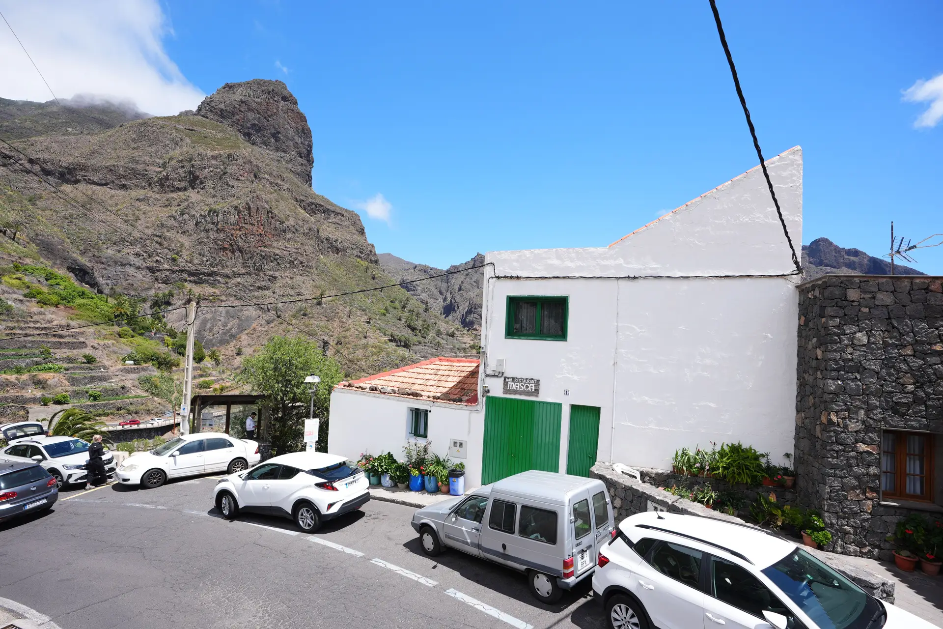 O alojamento local Casa Abuela Tina, em Masca, Tenerife, onde o jovem Jay Slater passou a noite antes do seu desaparecimento.