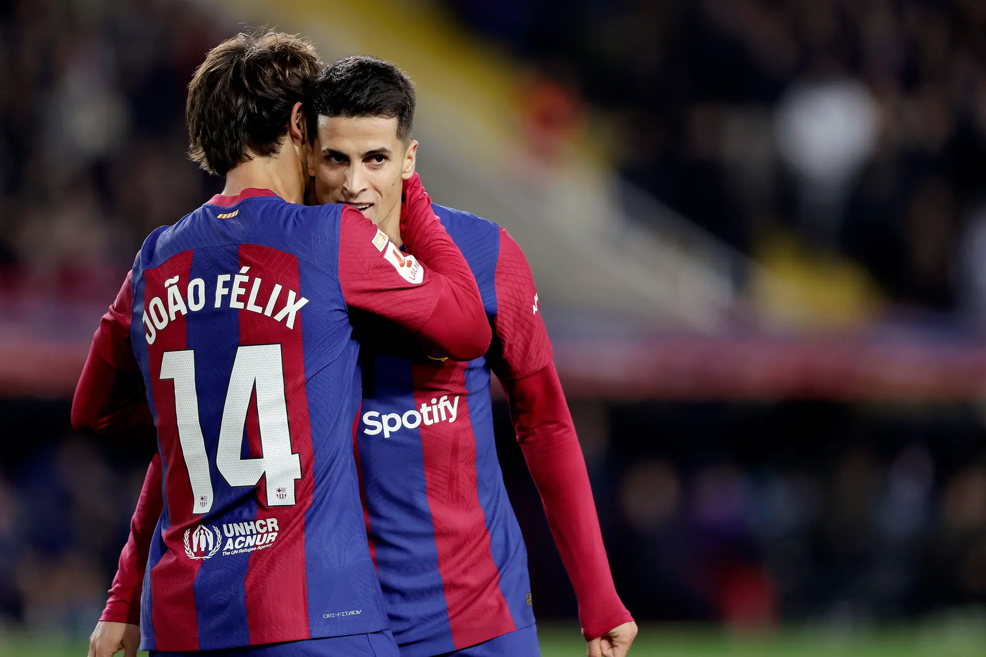 João Félix et João Cancelo ont cessé d’être des joueurs de Barcelone… pendant une demi-heure