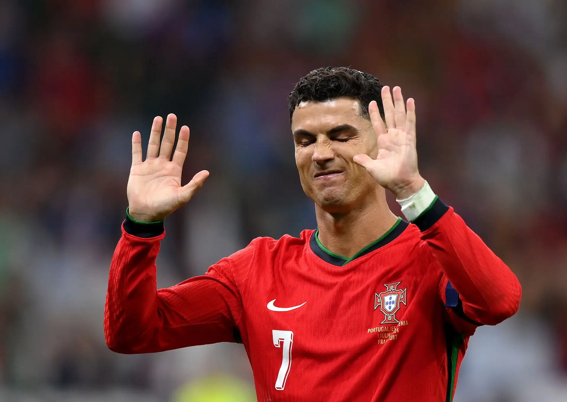 Ronaldo abandona Euro 2024 sem um único golo para 'emoldurar'