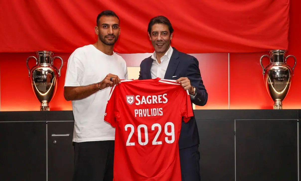 Oficial: grego Vangelis Pavlidis assina pelo Benfica até 2029