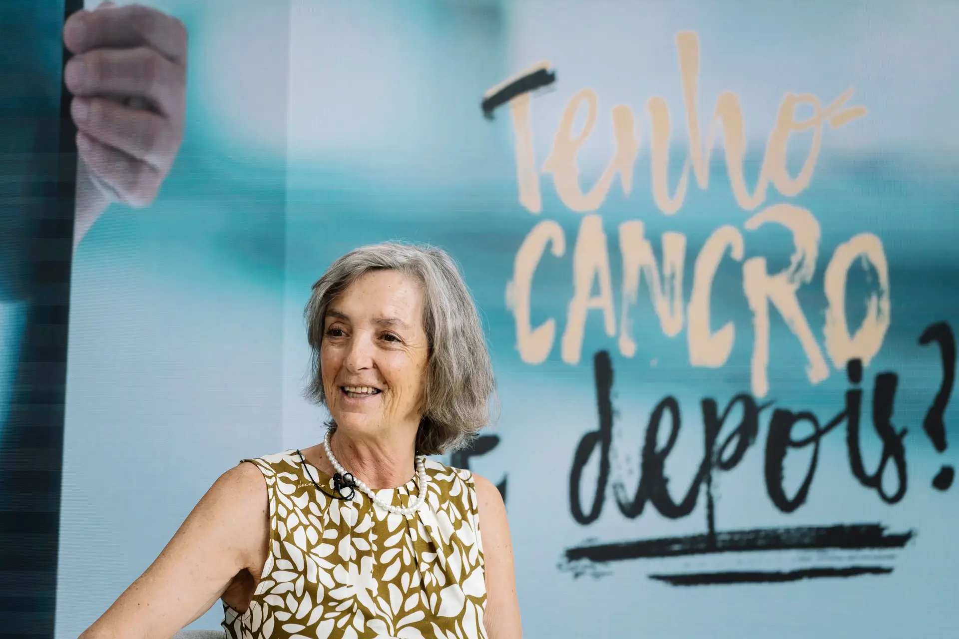 Lurdes Bessa, doente de cancro do pulmão, deu o seu testemunho inspirador para todos os que estão a passar pelo mesmo