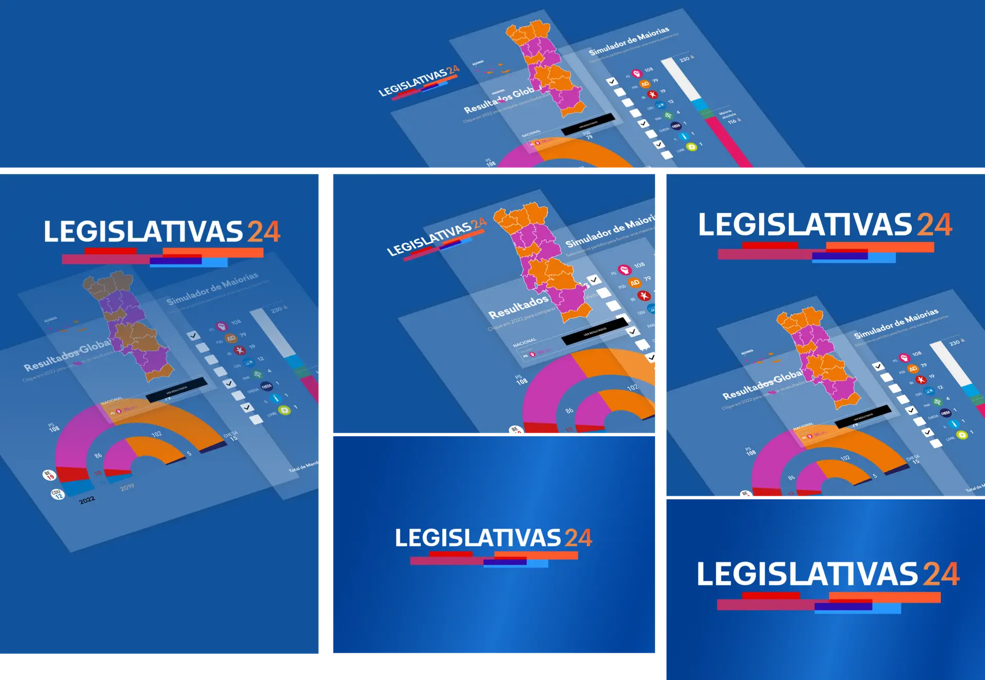 Eleições Legislativas 2024 - Resultados - SIC Notícias