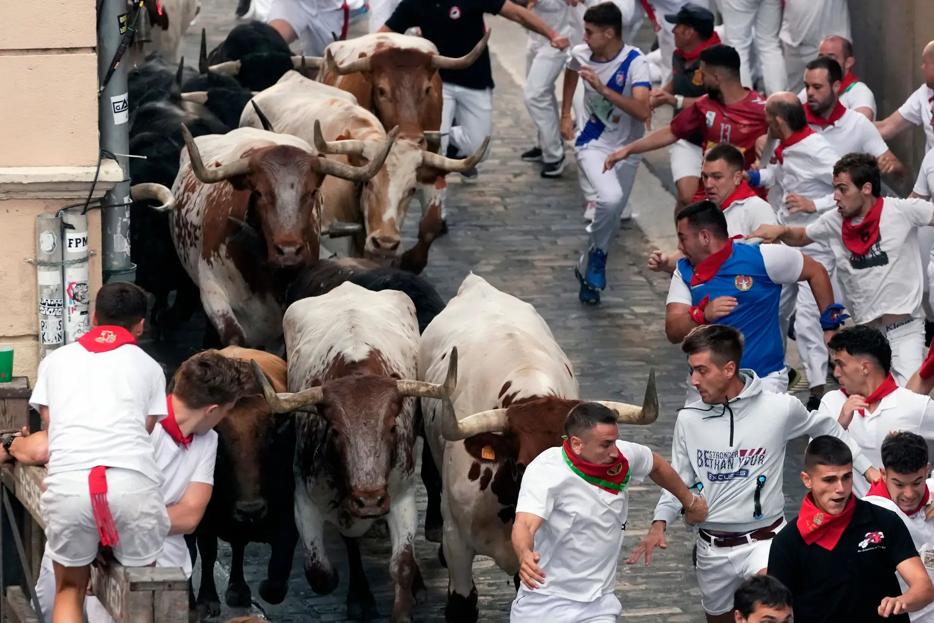 Número de feridos nas festas de San Fermín sobe para 15